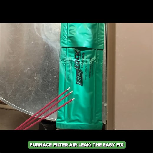 Get one-on-one help from Carlos and Scott https://geni.us/Yv5Sg Filter Lock Magnetic Filter Seal: https://geni.us/7V2W If there’s an opening at your furnace filter slot, your HVAC system can start pulling air from places you don’t want—like the basement or utility closet—instead of through your return ducts. In this video, I demonstrate it by turning the furnace on and showing how airflow can get “pulled” through the gap, which can lead to uneven temperatures around the house and a system that i