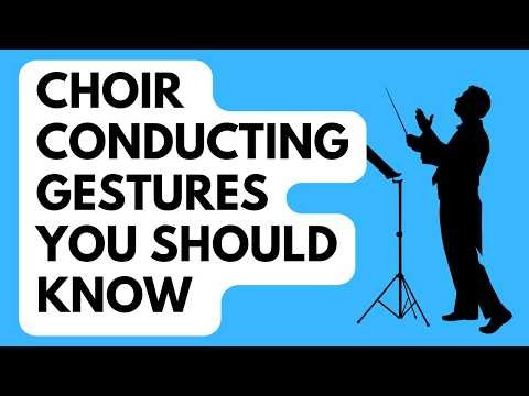 10 Choir conducting gestures every beginner should know | ENQUIRE 2 CHOIR