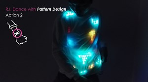 Wearable LED costumes instrumcontrolled by APP
