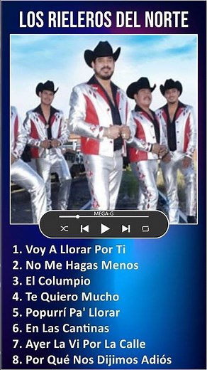 Los Rieleros del Norte MIX Grandes Exitos #shorts ~ 1970s Music ~ Top Norteno, Mexican Tradition