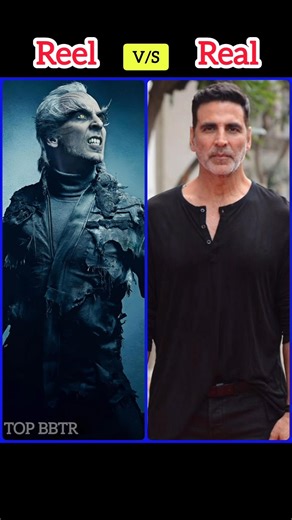 Robot 2.0 Movie all cast reel 🆚 real look 😱. #rajnikanth #shorts #trending #ytshorts #subscribers