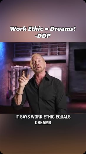 97K views · 91 reactions | Work Ethic = Dreams! -DDP  check out the full interview with @drchristinarahm! Get the link in Stories and go give her a follow! #lifelessons #interview #podcast | DDP YOGA | Facebook