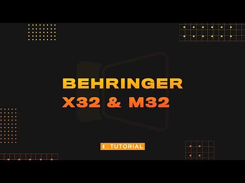 Behringer X32 & M32 + ProPresenter