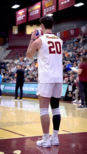 The Volley Llama on Instagram: "Gotta get the 💰 while I got the rizz . One of many highlight plays fans were treated to at Friday night’s home opener for @ramblersmvb. Despite the spark Josh Schellinger (OH) brought off the bench and this monster block from Smits Van Oyen (S), the Ramblers failed to claim a hard-fought 3rd set and fell to an impressive @pepperdinemvb_ squad in a 3-0 sweep. Regardless of the outcome it was great to be back in Gentile Arena watching some high level ball - 