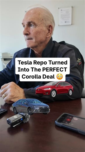 6.1K views · 45 reactions | Tesla repo didn’t stop him—Uber driver turned caretaker came back swinging. $8K down and a clean Corolla deal? That’s how you flip the script. #uberdriver #carrepossession #cartradein #toyotacardeal | Star Auto Inc. | Facebook