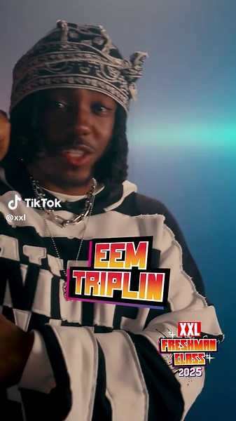 🗣️ XXL FRESHMAN FREESTYLE 🗣️ Hit @xxl link in bio to watch Eem Triplin flex how his money is hittin' different these days in his 2025 XXL Freshman freestyle.