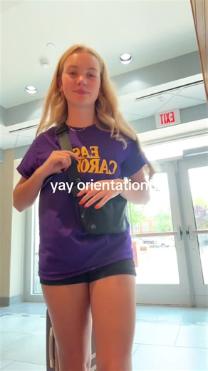 so excited #orientation #ecu #2029