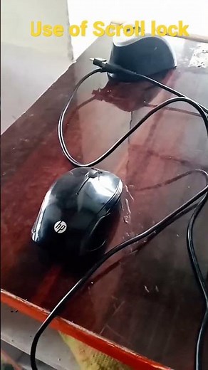Use Of Scroll lock by keyboard #shorts #computerscience