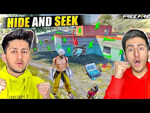 Playing Hide & Seek In Full Map With Sunny Who Finds More Noobs - Garena Free Fire