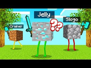 MINECRAFT But We PLAY As BLOCKS! (Funny)