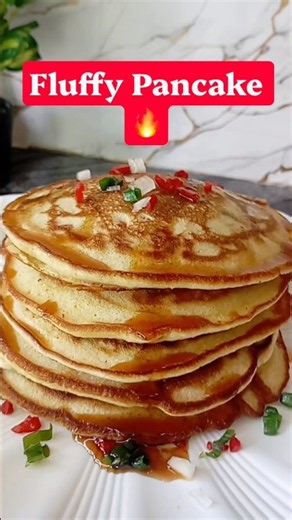 Soft & Fluffy Pancakes in Minutes! 🥞🔥