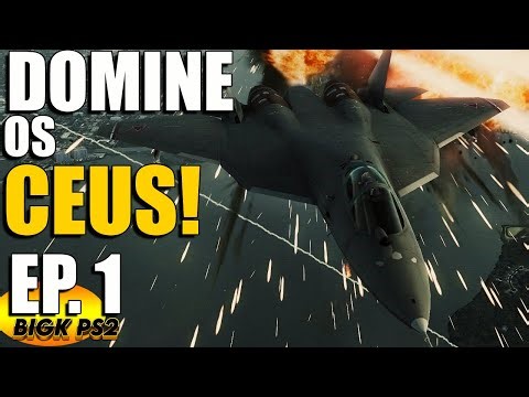 EP. 1 - Batalha Aérea Insana nos Céus! - ACE COMBAT: HORIZON ASSAULT