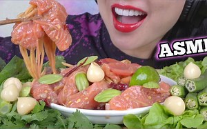 【SAS】三文鱼木瓜沙拉（无说话声）