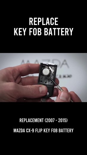Mazda CX-9 Flip Key Fob Battery Replacement (2007 - 2015) #auto #howto #battery #carfob #keyfob #mazdacx9 #mazdafob #flipkeyreplacement #mazdamaintenance #luxurycarhacks