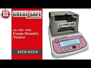 ASTM D3574 Foam Density Tester