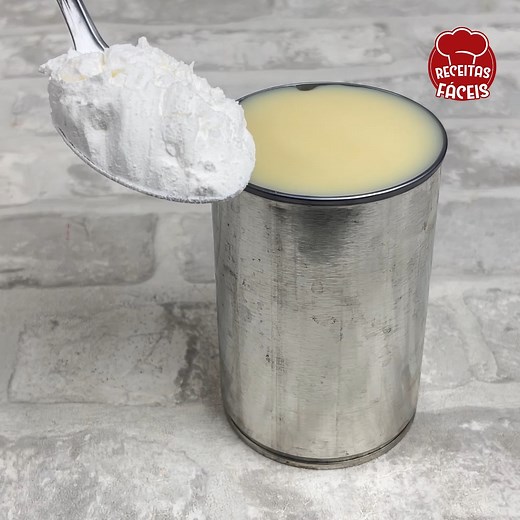 SHE MIXED CONDENSED MILK WITH CORNSTARCH AND WAS SURPRISED AT THE RESULT!!!❤️❤️ | More Recipes