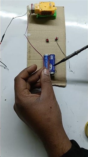 Button Aur 2 Cell Se Remote Banaye | RC TOYS DIY Car Forward Reverse Project