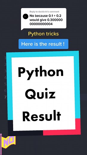 Reply to @david.nin python tricks 🐍 the answer was : No. Code can be something really weird 💀 #python #code #programming #foryou