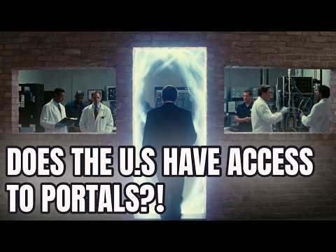 DOES THE US HAVE ACCESS TO PORTALS? Is this how UFOs are travelling?