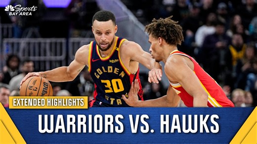 Warriors vs. Hawks highlights: Top plays in Golden State's 120-97 win | NBC Sports Bay Area / California