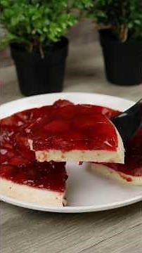 This strawberry gelatin is so delicious that EVERYONE will ask you for the recipe!