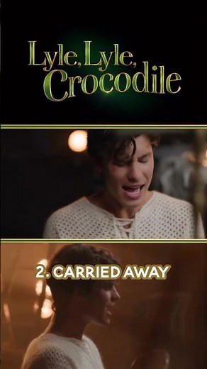 Shawn Mendes TOP 3 Songs for Lyle, Lyle, Crocodile #shorts