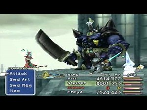 Final Fantasy IX Zidane's Abilities"Thief's Skills and Dyne Skills"