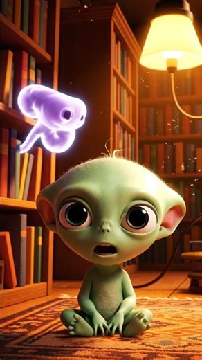 Baby Alien Discovers Human Dream Collections