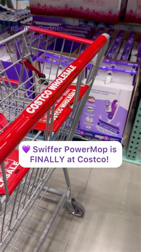 Now through March 31st, get $9 OFF in-store on the @Swiffer PowerMop Starter Kit at @Costco Wholesale ! -The starter kit includes the mop base, 10 cleaning pads and 2 refill solutions. -Mop smarter and get the clean you want in half the time without the hassle and heavy lifting of a traditional mop and bucket. -Leaves floors streak and residue free! -Designed with a slim 360-swivel head that makes it easy to clean in hard-to-reach places! Head to your local Costco to get yours! #SwifferPartner, 