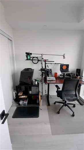 New Cymatics Studio! #studiolife #creative #cymatics