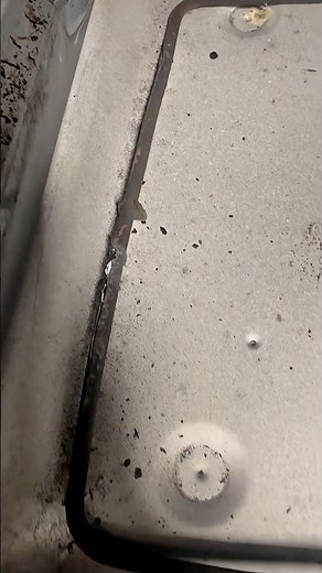 KitchenAid oven not heating? Check heating element at the bottom of the oven #diy #shorts