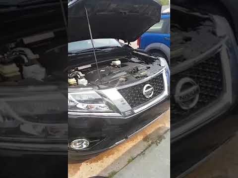 2014 Nissan Pathfinder Air Filter change