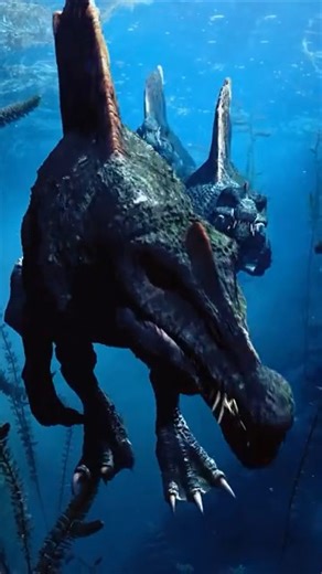 Spinosaurus swimming | UrStar
