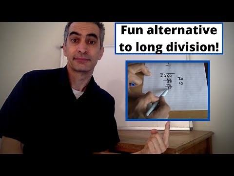 Fun Alternative Way to do Long Division that really works!- Division by Chunking!