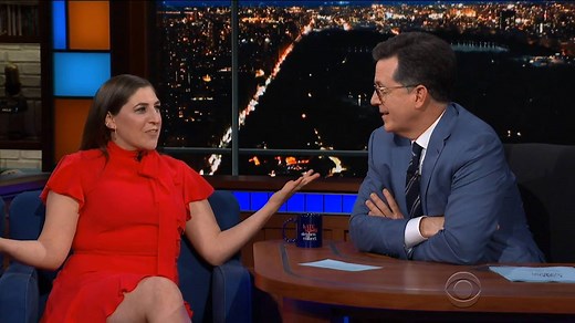 4.6M views · 10K reactions | As a trained neuroscientist and fulltime mother, The Big Bang Theory's Mayim Bialik was well-equipped to write ‘Boying Up: How to be Brave, Bold and Brilliant. | The Late Show with Stephen Colbert | Facebook