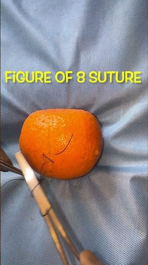 Figure of 8 Suture Technique | Step-by-Step Surgical Suturing Tutorial #suturing #surgery #shorts
