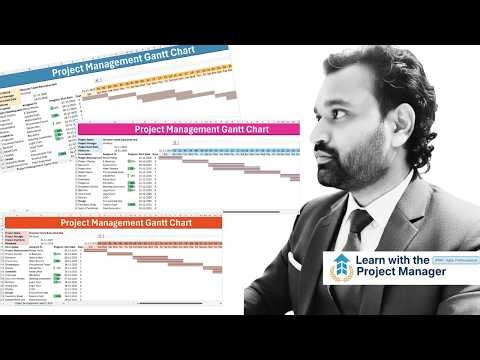 Excel Project Timeline Tutorial | Build a Professional Gantt Chart Step-by-Step