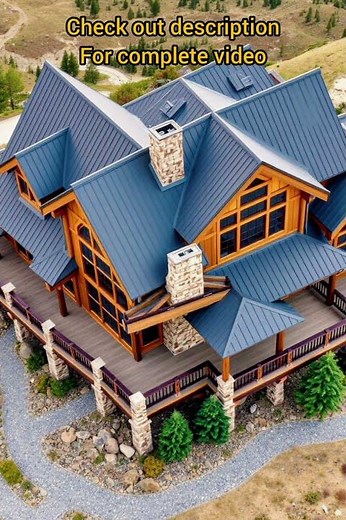 Mountain Lodge Barndominium Design | Rustic Barndo Tour