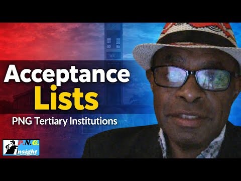 2026 PNG Universities & Colleges Acceptance Lists Explained for School Leavers & Non-School Leavers