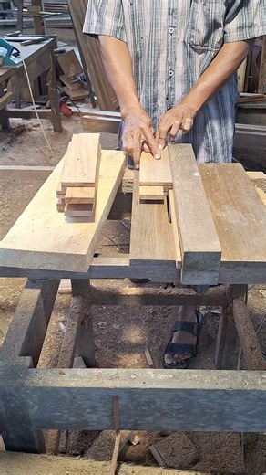 Minimalist bedroom window making process #woodworking #woodworkingidea