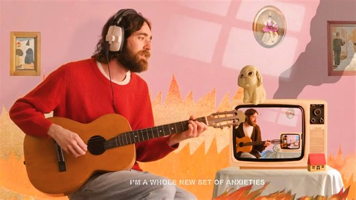 『基顿·亨森♪』英格兰吉他诗人/独立民谣唱作男声Keaton Henson：Past It Insomnia (2025全新单曲/音乐MV特辑)