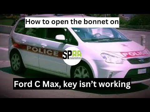 How to Open the Bonnet on a Ford C-Max When the Key Isn’t Working! 🔧🚗