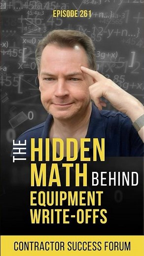 The Hidden Math Behind Equipment Write-Offs