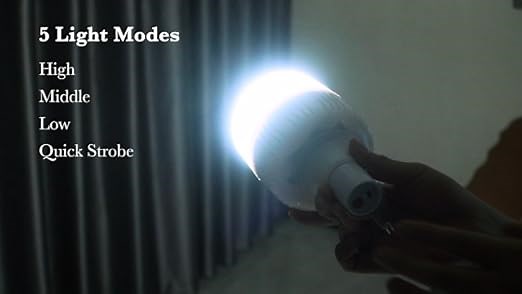 4800 Lumen Portable Emergency Lantern Outdoor Light Bulb