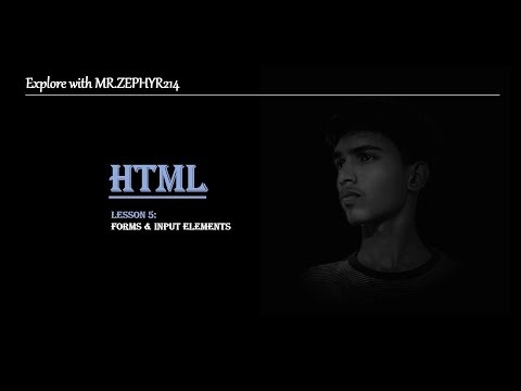 5. Forms and Input Elements (Part-02) | HTML