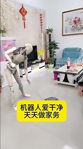 Robot That Loves Cleaning & Does Housework Every Day
