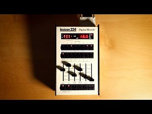 Lexicon 224 on SH101 :: Aphex Riff