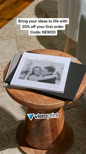 Celebrate every moment with personalized gifts. 20% off your first order. Code: NEW20 | VistaPrint