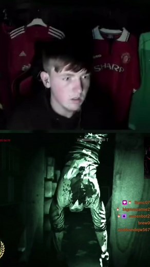 So scary this game. #outlast #firsttime #scary #scared #afraid #streamer #fypシ #foryoupage #fup #foryoupage #outlast1 #head #cry #fat