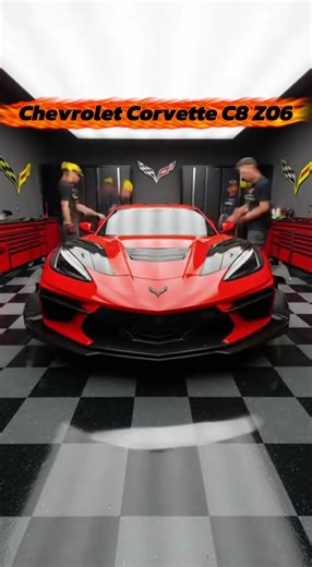 CRASH TO SHOWROOM | Corvette C8 Z06 Restoration Timelapse #CarRestoration #CorvetteC8 #Timelapse